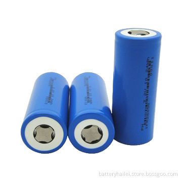 LiFePO4 Batteries with 3,200mAh Rated Capacity, 3.3V Nominal Voltage and High Power